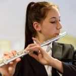 Music class in a UK state boarding school